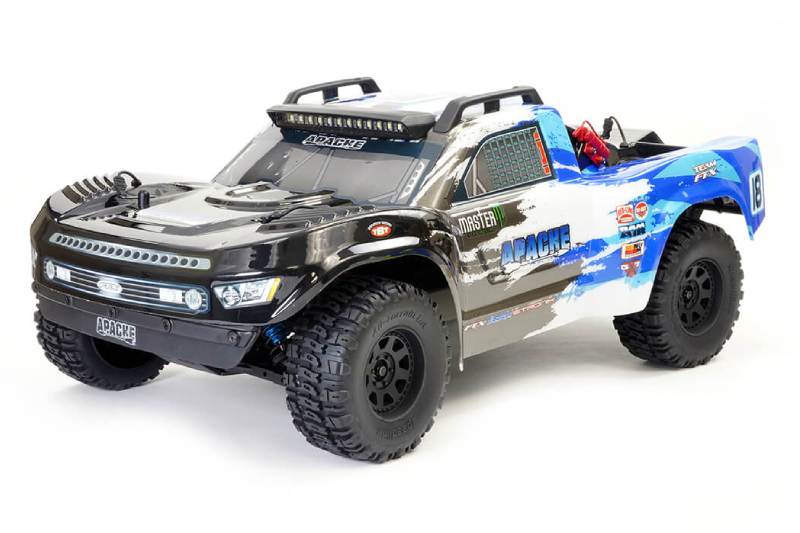 FTX Apache 1/10 Brushless Trophy RC Truck RTR - Blue